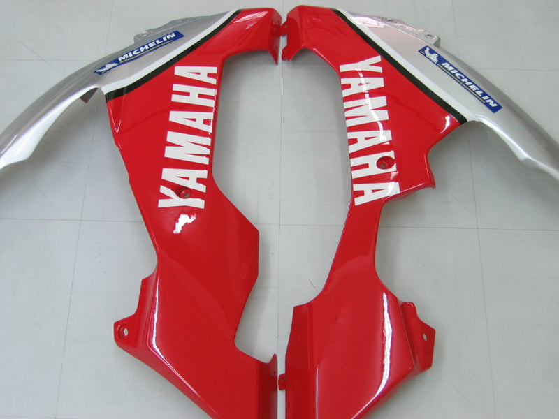 Fairings 2004-2006 Yamaha YZF-R1 Red Silver Fortuna R1 Racing Generic