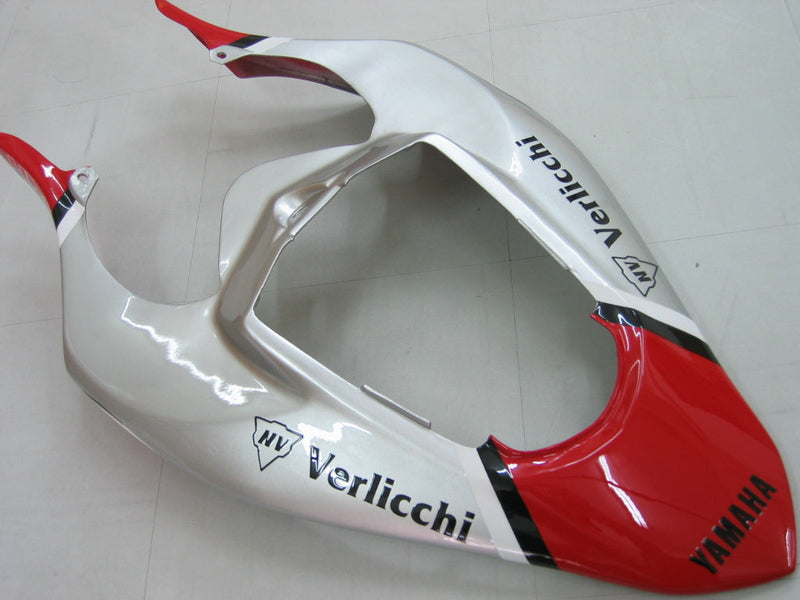 Owiewki 2004-2006 Yamaha YZF-R1 Czerwone Srebrne Fortuna R1 Racing Ogólne