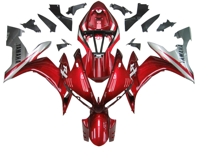 For YZF 1000 R1 2004-2006 Bodywork Fairing Red ABS Injection Molded Plastics Set