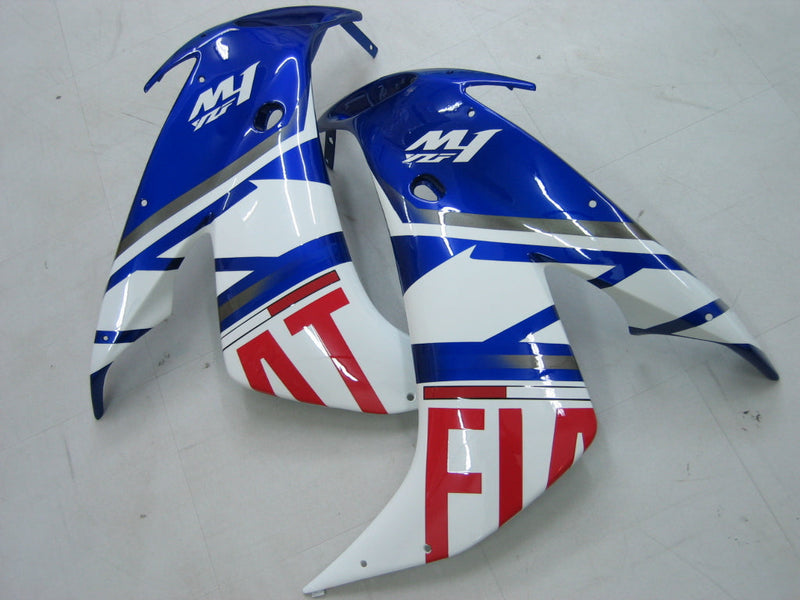 Fairings 2004-2006 Yamaha YZF-R1 Blå Vit Nr 46 FIAT Racing Generic