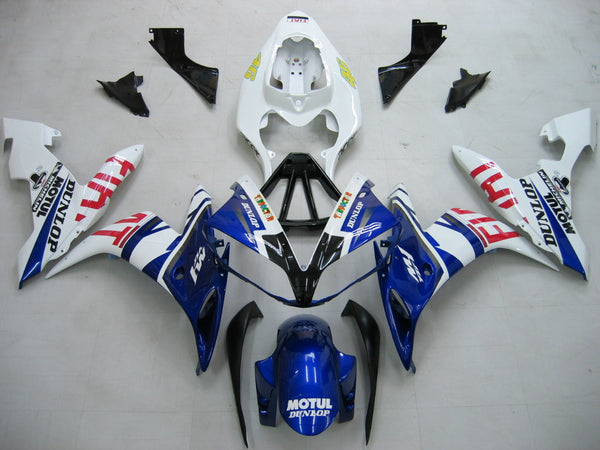 Kotelot 2004-2006 Yamaha YZF-R1 Sininen Valkoinen No. 46 FIAT Generic