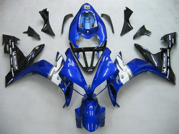 Verkleidungen 2004-2006 Yamaha YZF-R1 Blau Schwarz R1 Racing Generic