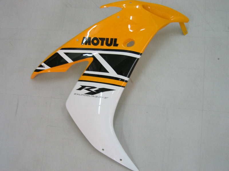 Vaipat 2004-2006 Yamaha YZF-R1 Keltainen Musta Motul Generic