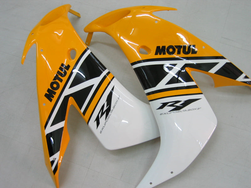 Carenados 2004-2006 Yamaha YZF-R1 Amarillo Negro Motul Genérico