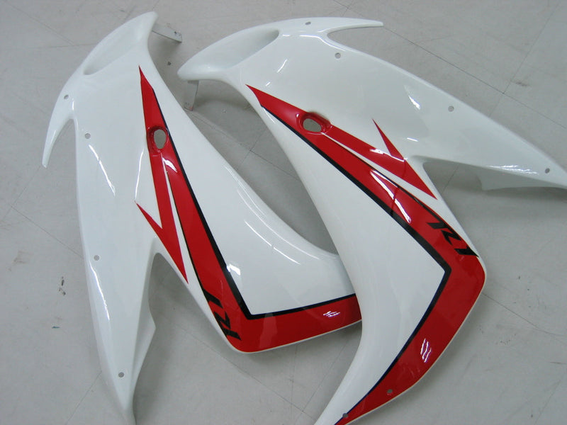 Carenados 2004-2006 Yamaha YZF-R1 Blanco Rojo R1 Racing Generic