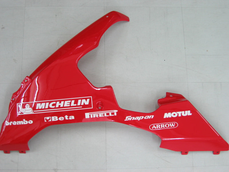 Fairings 2004-2006 Yamaha YZF-R1 Hvit Rød R1 Generisk