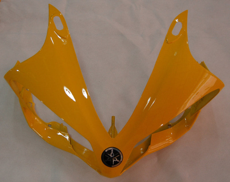 Fairings 2007-2008 Yamaha YZF-R1 Yellow & Black Flame R1 Racing Generic