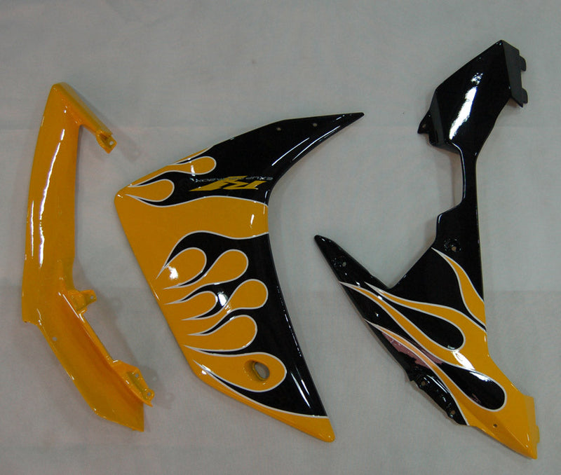 Verkleidungen 2007-2008 Yamaha YZF-R1 Yellow &amp; Black Flame R1 Generic