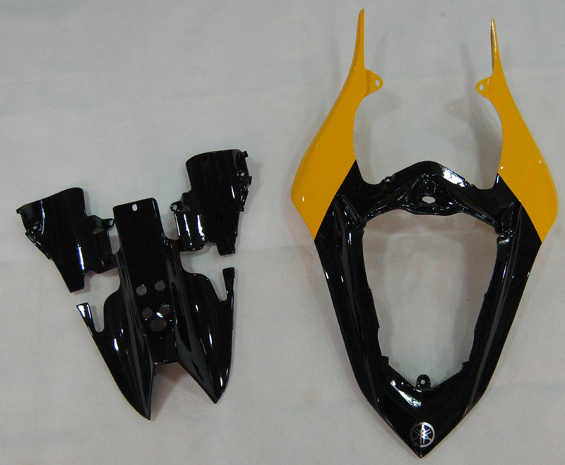 Carenados 2007-2008 Yamaha YZF-R1 Amarillo y Negro Flame R1 Racing Generic