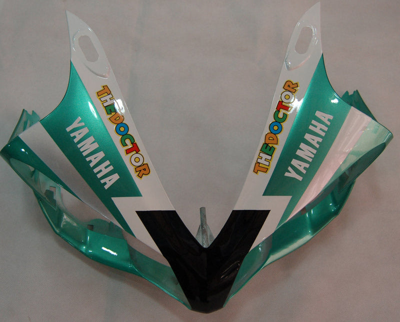 Carenagens 2007-2008 Yamaha YZF-R1 Verde Esmeralda Branco FIAT Racing Generic