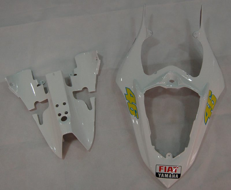 Carenados 2007-2008 Yamaha YZF-R1 Verde Esmeralda Blanco FIAT Racing Generic