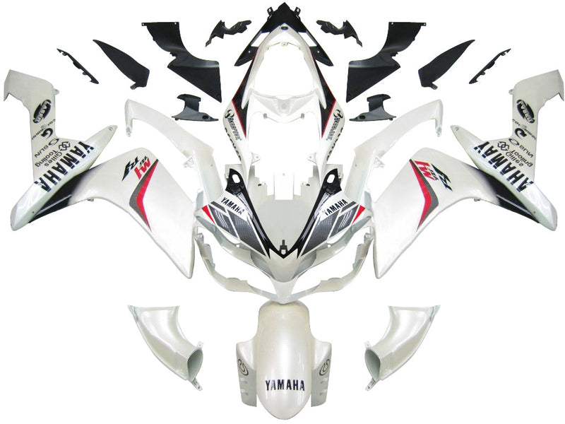 Verkleidungen 2007-2008 Yamaha YZF-R1 White Carbon Look R1 Generic