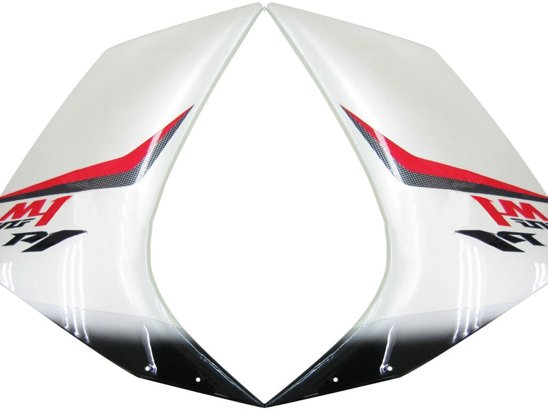 Fairings 2007-2008 Yamaha YZF-R1 White Carbon Look R1 Generisk