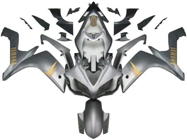 Fairings 2007-2008 Yamaha YZF-R1 Silver Matt R1 Racing Generic