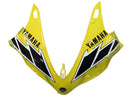 Verkleidungen 2007-2008 Yamaha YZF-R1 Gelb Weiß Schwarz R1 Generic