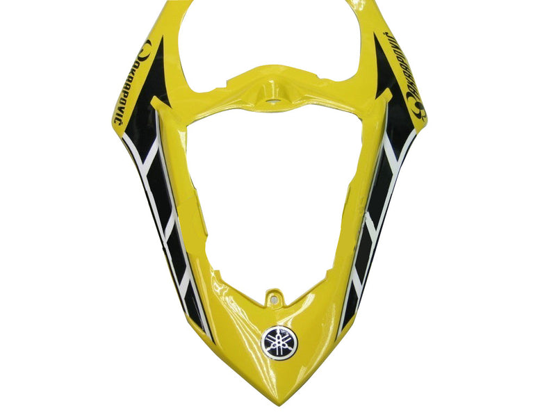 Carenagens 2007-2008 Yamaha YZF-R1 Amarelo Branco Preto R1 Racing Genérico