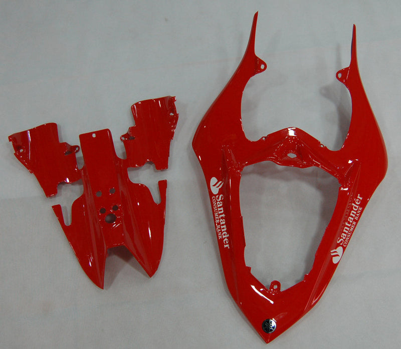 Fairings 2007-2008 Yamaha YZF-R1 Rød Svart Santander Bank Racing Generisk