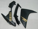 Carenados 2007-2008 Yamaha YZF-R1 Negro Mate y Oro R1 Genérico