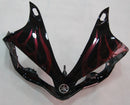 Verkleidungen 2007-2008 Yamaha YZF-R1 Black &amp; Red Flame R1 Generic