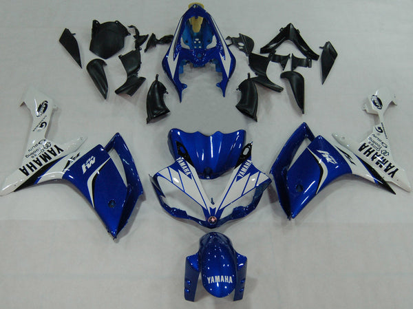 Verkleidungen 2007-2008 Yamaha YZF-R1 Blau Weiß R1 Racing Generic