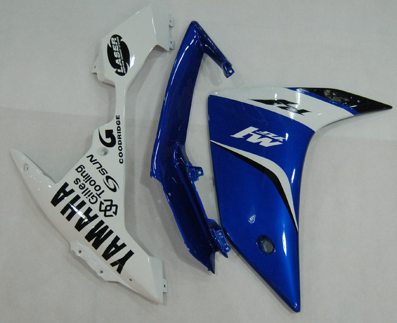 Fairings 2007-2008 Yamaha YZF-R1 Blå Hvit R1 Generisk