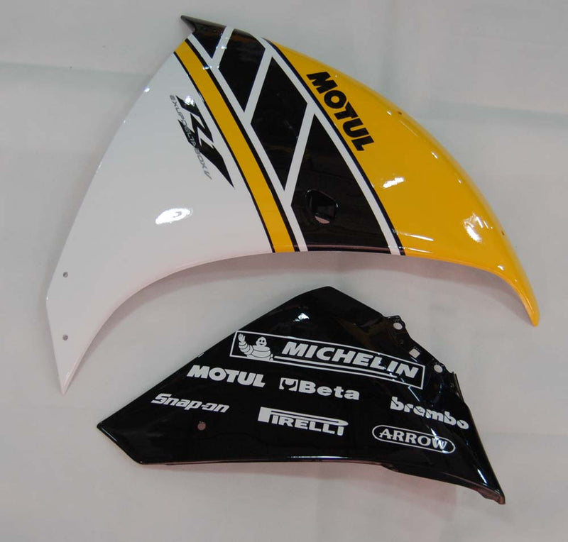 Fairings 2009-2011 Yamaha YZF-R1 Gul Svart Motul R1 Generisk