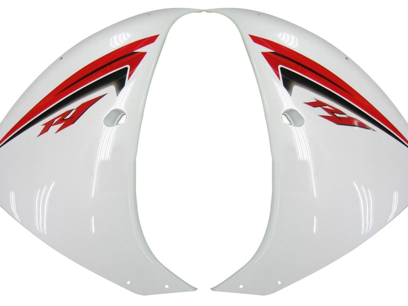 Fairings 2009-2011 Yamaha YZF-R1 Vit Röd R1 Racing Generic