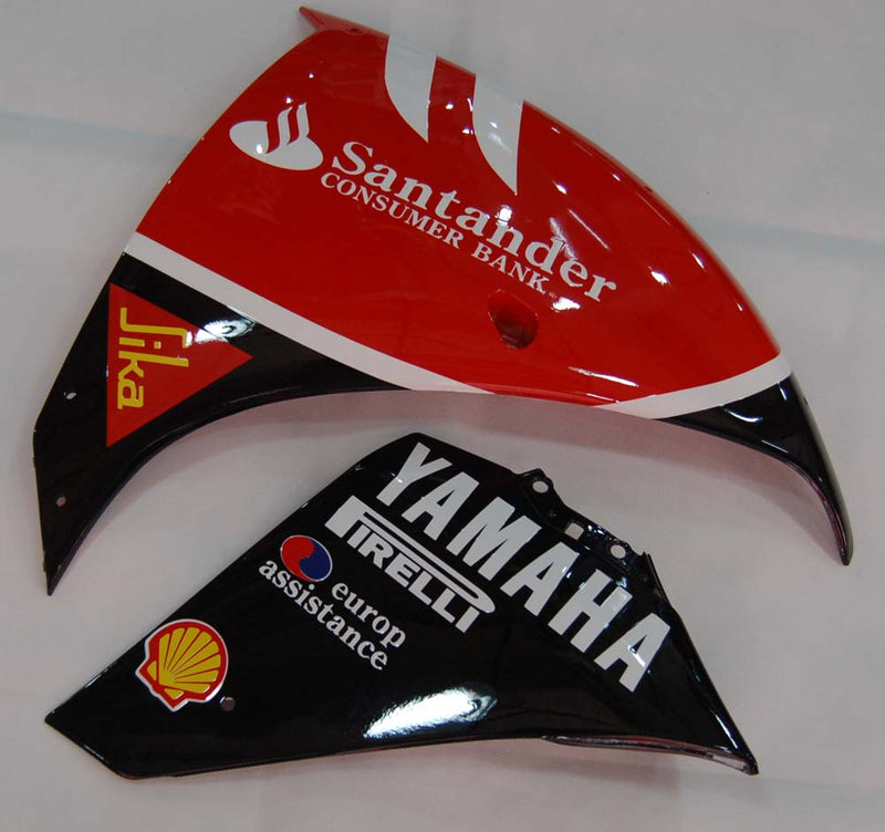 Verkleidungen 2009-2011 Yamaha YZF-R1 Rot Schwarz Santander Bank R1 Racing Generic