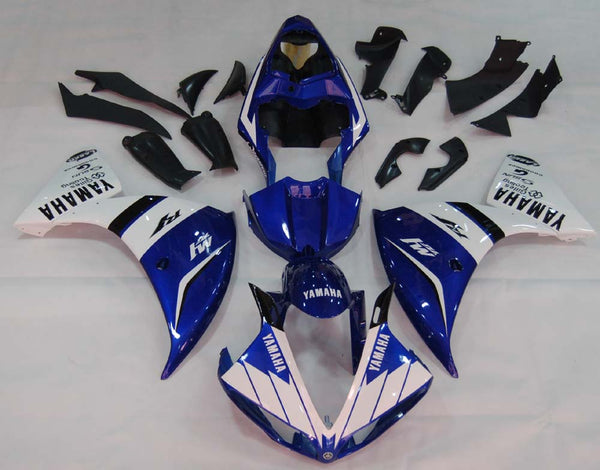 Carenados 2009-2011 Yamaha YZF-R1 Azul Blanco R1 Genérico