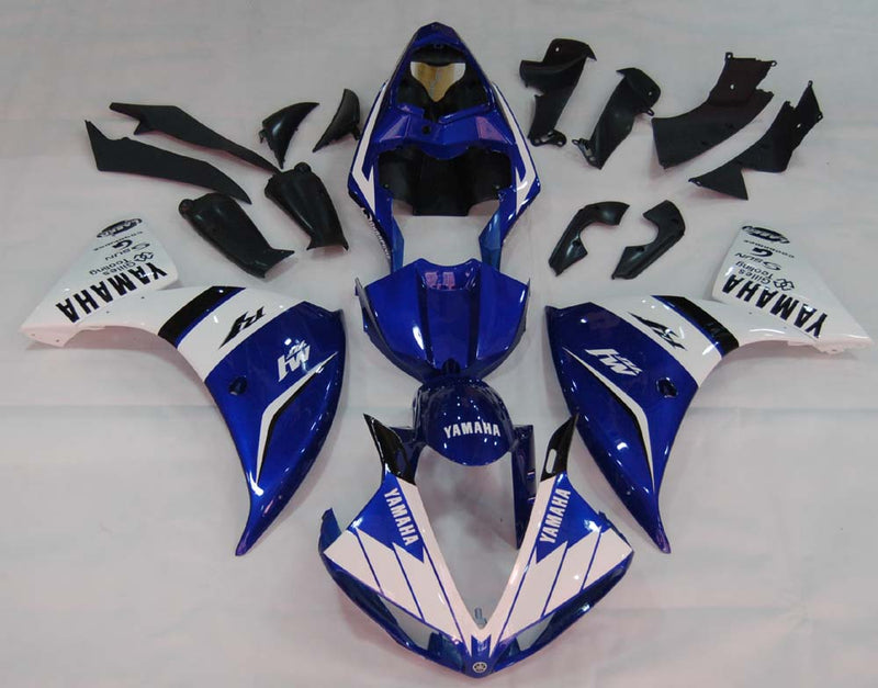 Owiewki 2009-2011 Yamaha YZF-R1 Niebiesko-białe R1 Generic