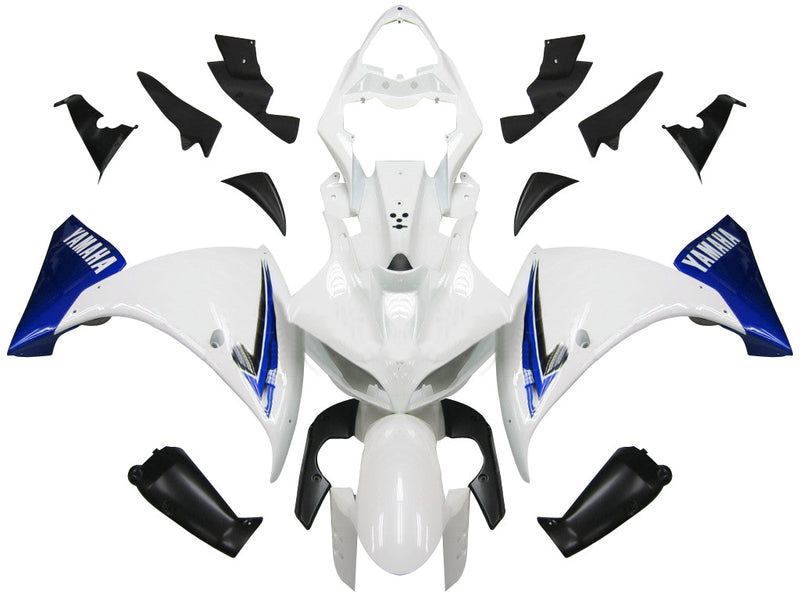 Owiewki 2009-2011 Yamaha YZF-R1 Biały Niebieski Czarny R1 Generic