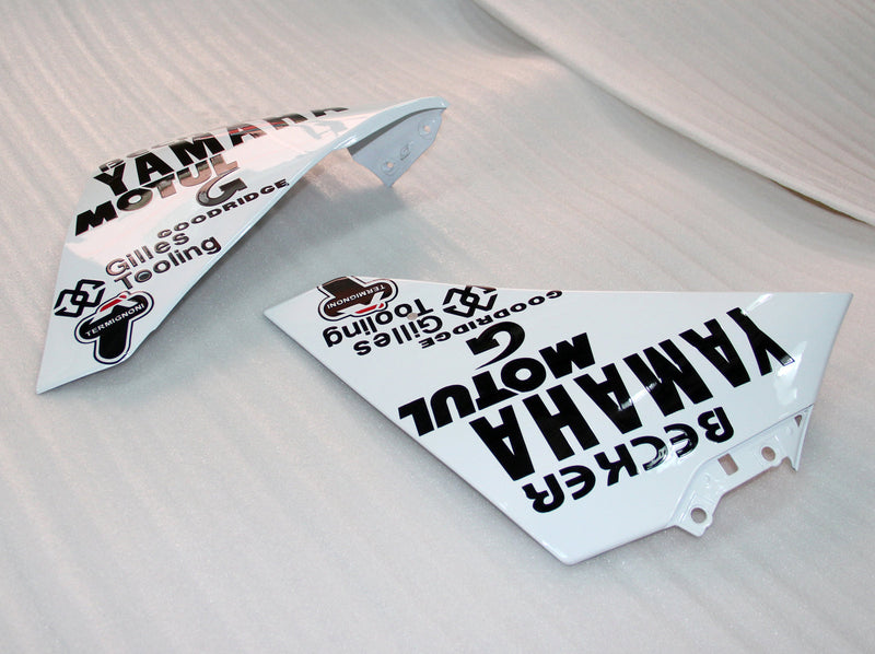 Fairings Plastic 2012-2014 Yamaha YZF R1 Blå Hvit FIAT Racing Generisk