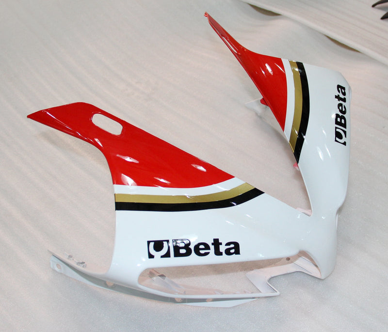 Fairings Plastic 2012-2014 Yamaha YZF R1 Röd Vit Lucky Strike Racing Generic