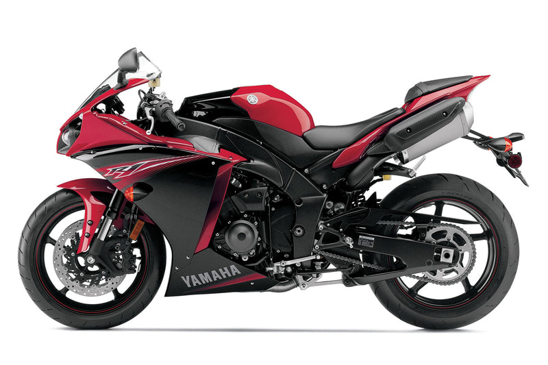 Carenados Plástico 2012-2014 Yamaha YZF R1 Rojo Negro R1 Racing Generic