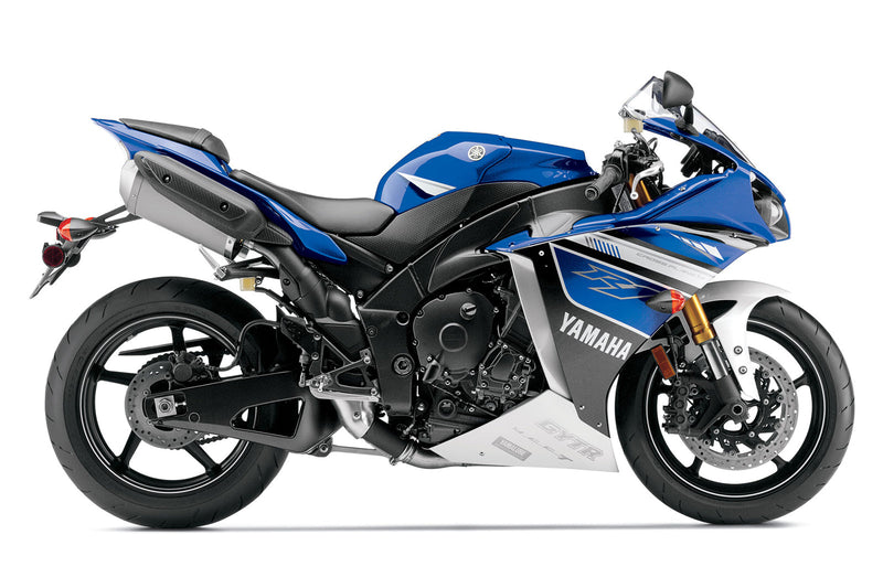 Carenagens de plástico 2012-2014 Yamaha YZF R1 Azul Preto R1 Genérico