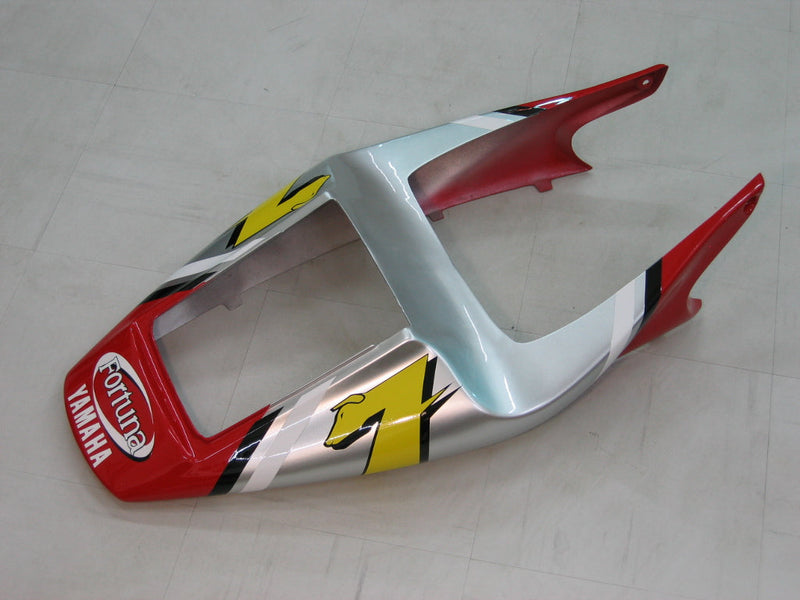 Carenados 1998-1999 Yamaha YZF-R1 Rojo Plata No. 7 Fortuna Racing Generic