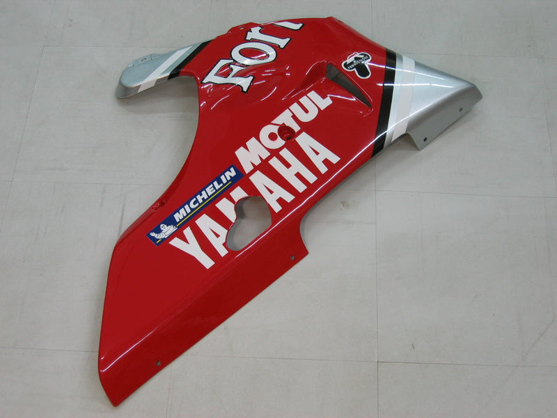 Fairings 1998-1999 Yamaha YZF-R1 Red Silver nr 7 Fortuna Generic