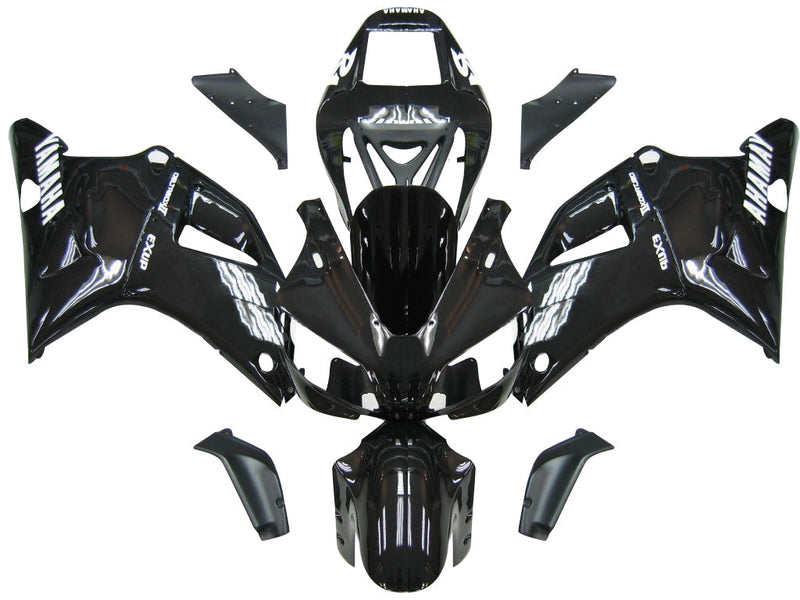 Fairings 1998-1999 Yamaha YZF-R1 Black R1 Racing Generic