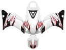 Carenados 1998-1999 Yamaha YZF-R1 Blanco y Rojo Flame R1 Racing Generic