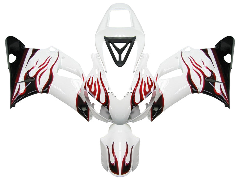 Vaipat 1998-1999 Yamaha YZF-R1 White & Red Flame R1 Generic