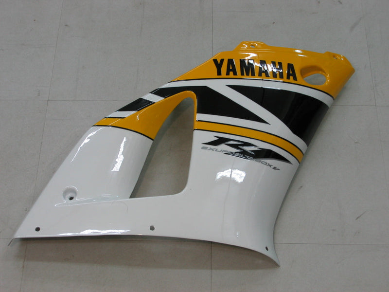 Carenados 1998-1999 Yamaha YZF-R1 Amarillo Blanco Negro R1 Genérico