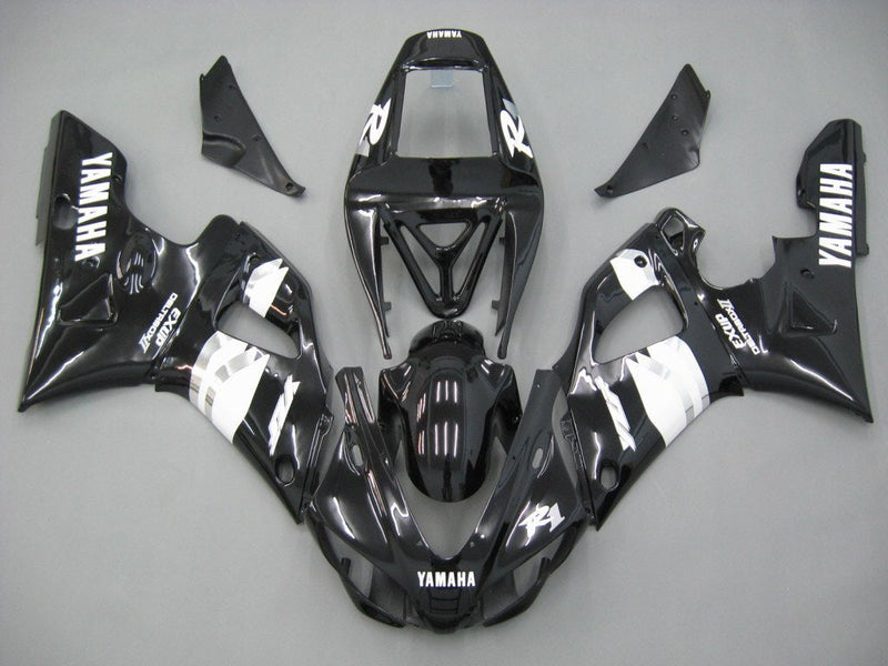 Verkleidungen 1998-1999 Yamaha YZF-R1 Schwarz Weiß R1 Racing Generic