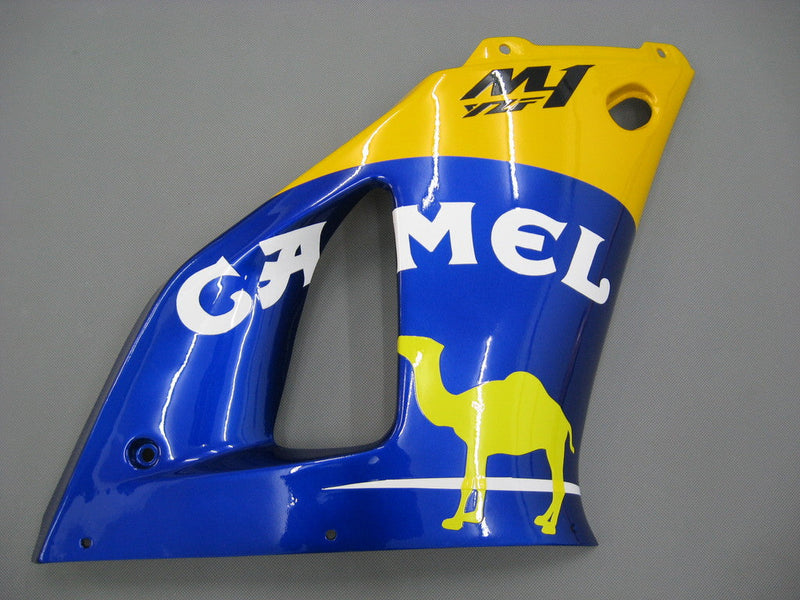 Verkleidungen 1998-1999 Yamaha YZF-R1 Gelb Blau Nr. 46 Camel Racing Generic