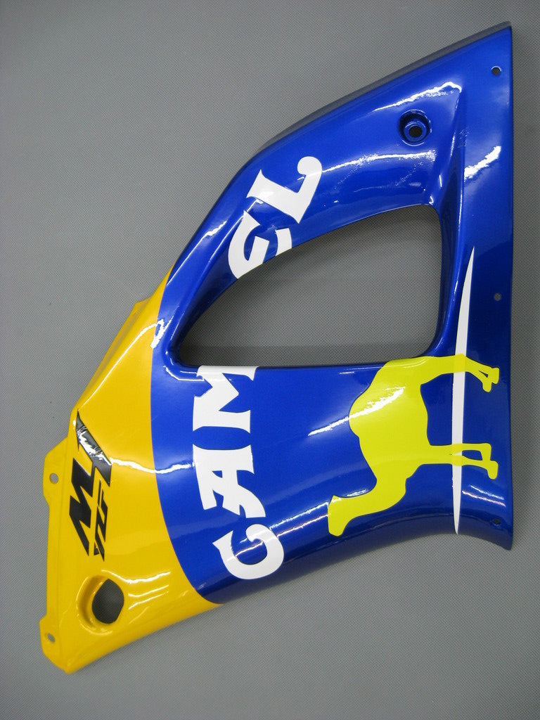 Carenados 1998-1999 Yamaha YZF-R1 Amarillo Azul No. 46 Camel Genérico