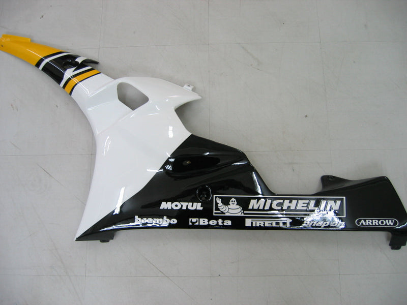 Fairings 2006-2007 Yamaha YZF-R6 Gul Hvit Svart Motul R6 Racing Generisk