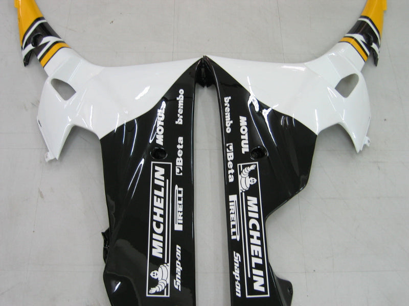 Owiewki 2006-2007 Yamaha YZF-R6 Żółty Biały Czarny Motul R6 Racing Generic