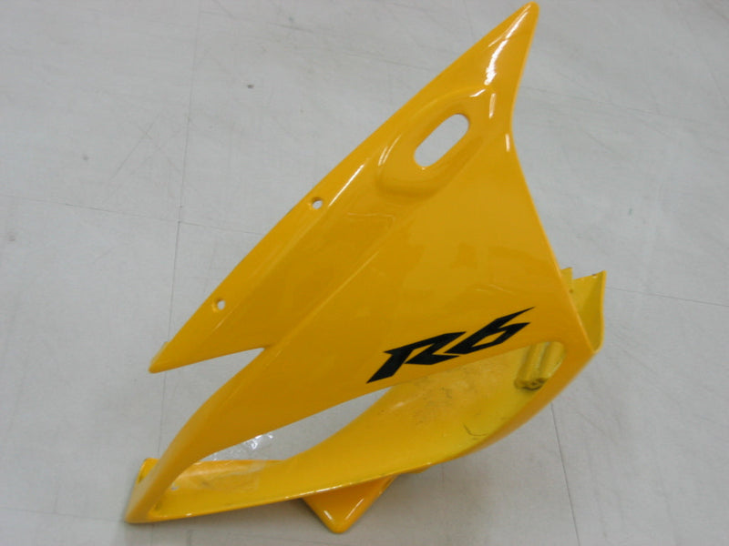 Carenados 2006-2007 Yamaha YZF-R6 Amarillo Blanco Negro Motul R6 Genérico