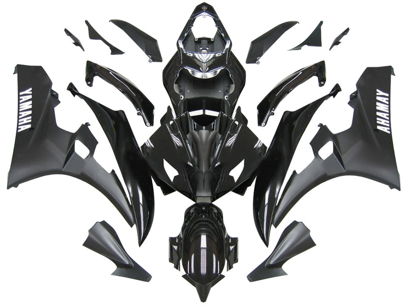 Fairings 2006-2007 Yamaha YZF-R6 Contrast Black R6 Racing Generic