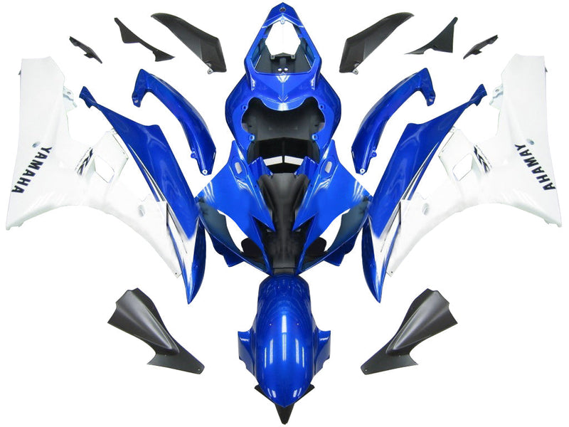 Owiewki 2006-2007 Yamaha YZF-R6 niebiesko-białe R6 Generic