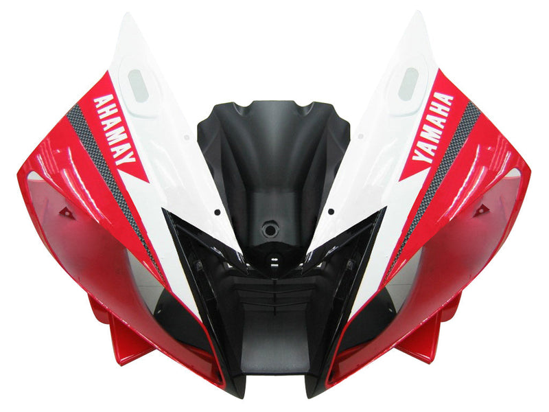 Owiewki 2006-2007 Yamaha YZF-R6 Biało-Czerwone